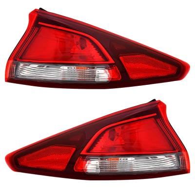 New Halogen Outter Tail Light Compatible With Hyundai Ioniq Hybrid Blue Hatchback Ev-Gas Fhev 2020 thumbnail 2