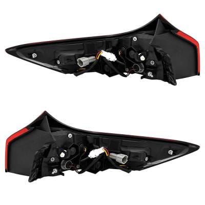New Led Tail Lights Compatible With Nissan Rogue Platnium Sport Utility 2021 By Part Number thumbnail 4