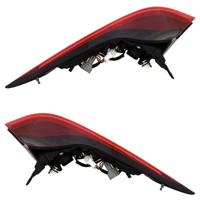New Led Tail Lights Compatible With Nissan Rogue Platnium Sport Utility 2021 By Part Number thumbnail 6