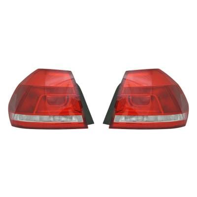 New Left And Right Outer Tail Light Compatible With Volkswagen Passat 2012-15 Vw2805108 Vw2804108 thumbnail 4