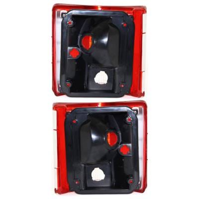 New Halogen Tail Light Pair Of Lens Compatible With Chevrolet C10 Big Ten Standard Cab Pickup 2 Door thumbnail 4