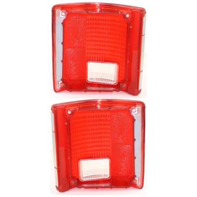 New Halogen Tail Light Pair Of Lens Compatible With Chevrolet Blazer Base Sport Utility 2 Door 5.0L thumbnail 4
