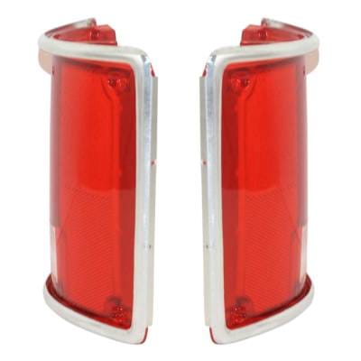 New Halogen Tail Light Pair Of Lens Compatible With Chevrolet C10 Cheyenne Standard Cab Pickup 2 thumbnail 6