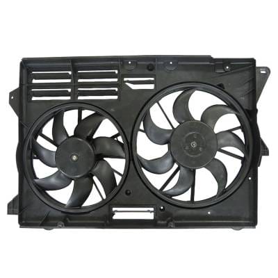 New Dual Radiator And Condenser Fan Compatible With Ford Explorer 2013-2017 Db5z8c607c Db5z-8C607-C thumbnail 4