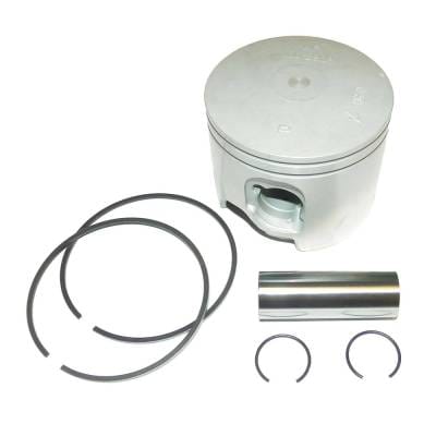 New 3.564In Piston Kit Compatible With Yamaha 150 - 200 Hp Hpdi Port .020 Bored Over 2000 2001 2002 thumbnail 2