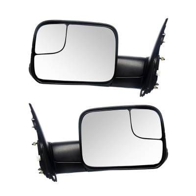New Door Mirrors Pair Fits Dodge Ram 2500 Laramie Sport Trx4 2006-2007 Ch1321228 thumbnail 2