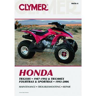 New Service Manual Compatible With Honda Trx-X 250 Hp 1987-1988,1991-1992 Trx-Ex 300 Hp By M4564 thumbnail 2