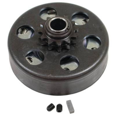 New 5/8" Bore Sprocket Clutch For Go-Karts 35 Chains 12 Teeth 3/16" Keyway Width By Part Numbers thumbnail 4