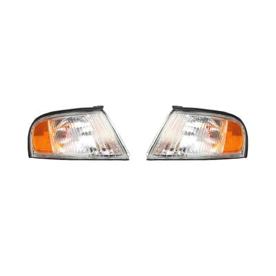 New Pair Of Turn Signal Lights Compatible With Nissan Altima 1998-99 Ni2520123 Ni2521123 261209E025 thumbnail 3