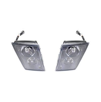 New Fog Light Pair Fits Volvo Vnl Base Straight Truck 2012-16 With Drl 82793458 thumbnail 5