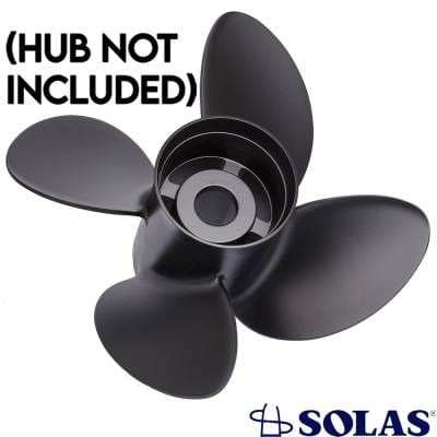 New Aluminum Propeller Compatible With Johnson/Evinrude Mariner By Part Number 9513-145-17 Diameter thumbnail 4