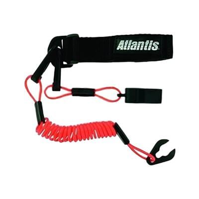 New Wrist Pro Red Lanyard Compatible With Kawasaki Polaris Tiger Shark By A2103-Pfw thumbnail 2