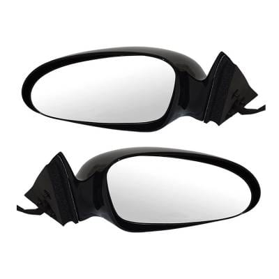 New Door Mirrors Pair Fits Chevrolet Monte Carlo Ls 2000-2005 Gm1320274 10448590 thumbnail 2