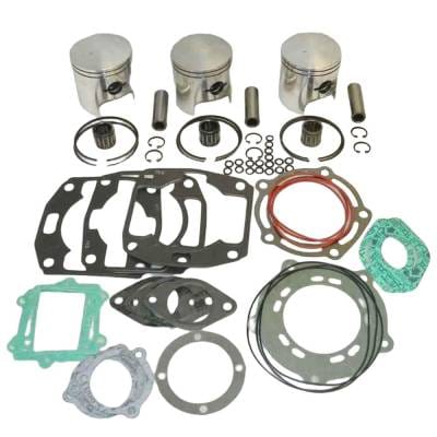 New 81.25Mm Bore .25Mm Over Top End Rebuild Kit Compatible With Tiger Shark Monte Carlo 1000Cc Ts-R thumbnail 2