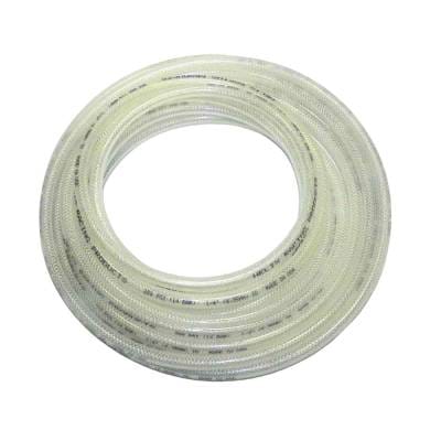 New Clear 25" Polyurethane Braided Hose By H140-3129 thumbnail 2