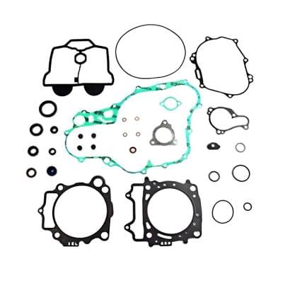 New Complete Gasket Kit Compatible With Yamaha Yz-Fx 450Cc 2016-2018 Wr-F 450Cc 2016-2018 Yz-F 450Cc thumbnail 2