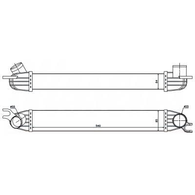 Intercooler Compatible With 2014-2021 Mini Cooper S F55 F56 2.0L L4 Turbo 17512751277 2751277 Direct thumbnail 12