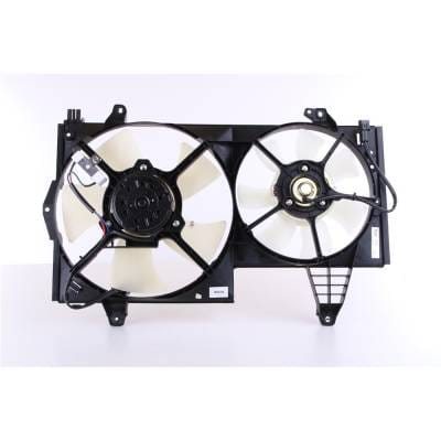 Engine Cooling Fan Motor Assembly Compatible With 2000-2004 Volvo V40 1.9L L4 Turbo 30873302 thumbnail 2