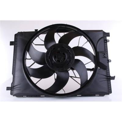 Engine Cooling Fan Motor Assembly Compatible With 2005-2011 Mercedes-Benz Slk350 3.5L V6 2148150A1a thumbnail 2