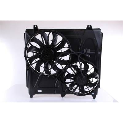 Engine Cooling Fan Motor Assembly Compatible With 2003-2009 Kia Sorento 2.4L 3.5L L4 V6 25380-3E600 thumbnail 2