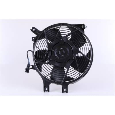 Engine Cooling Fan Motor Assembly Compatible With 1997-2004 Mitsubishi Montero Sport 3.0L 3.5L V6 thumbnail 2