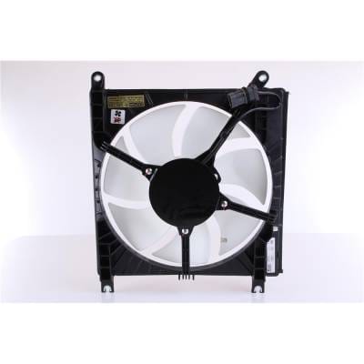 Engine Cooling Fan Motor Assembly Compatible With 2002-2007 Suzuki Aerio 2.0L 2.3L L4 9556054G00 thumbnail 2