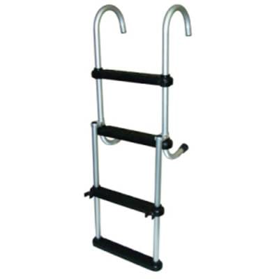 New 43.5'' 4 Steps Folding Pontoon Ladder By Asc-4 thumbnail 2