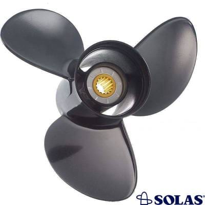 New Aluminum Propeller Compatible With Johnson/Evinrude 2 Cyl 2 Stroke 14 Spline 20 15-35 Hp For thumbnail 4