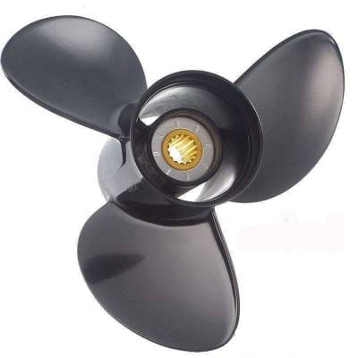 New Aluminum Propeller Compatible With Honda Bf15 8 Spline 15 8-20 Hp For Years 1991-2021 By Part thumbnail 2