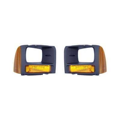 New Pair Of Turn Signal Light Compatible With Ford F-550 Super Duty 2006-07 6C3z13200aaa thumbnail 4