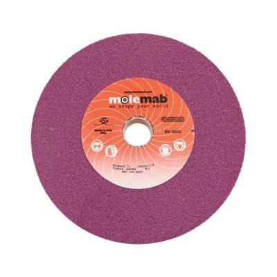 New Ruby Grinding Wheel 46 Grit 2633 Rpm 1 1/4" Id 10" Od By Part Numbers 750-148 thumbnail 2