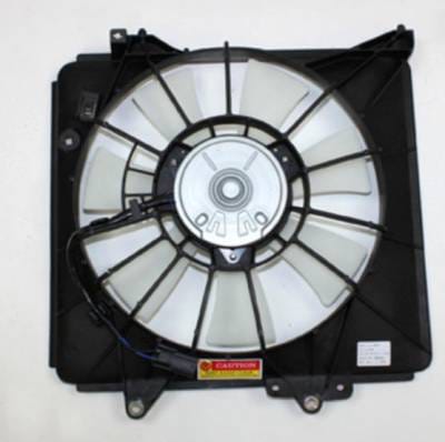 New Right Passenger Side Ac Condenser Fan Assembly Compatible With 2013-2014 Honda Fit Ev thumbnail 6