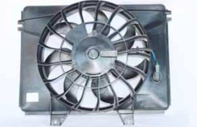 New Ac Condenser Fan Assembly Compatible With 2002-2005 Kia Sedona 1K52y 61710 Ki3113110 thumbnail 4