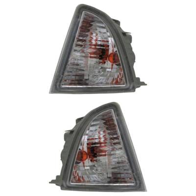 New Pair Of Daytime Running Lights Compatible With Toyota Prius C 1.5L 2012 2013 2014 By Part thumbnail 2