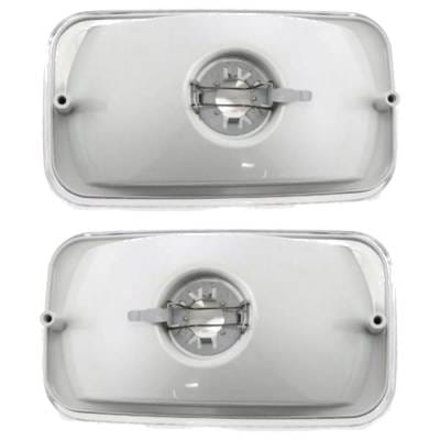New Pair Of Daytime Running Lights Compatible With Jeep Grand Cherokee 4.0L 5.2L 1993 1994 1995 By thumbnail 2
