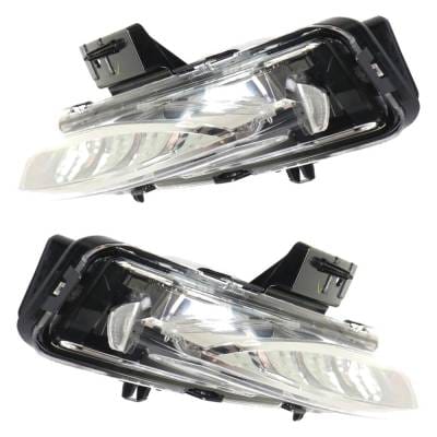 New Pair Of Daytime Running Lights Compatible With Buick Enclave 3.6L 2013 2014 2015 2016 2017 By thumbnail 12
