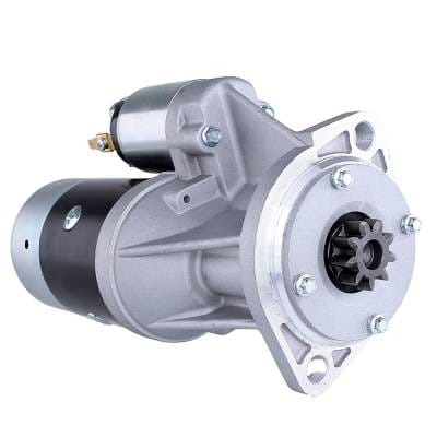 New 12V 9 Tooth Starter Motor Compatible With Komatsu Compact Wheel Loader Wa65-3 thumbnail 2