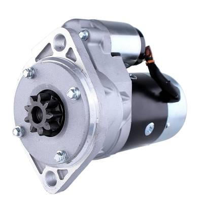 New 12V 9 Tooth Starter Motor Compatible With Komatsu Compact Wheel Loader Wa65-3 thumbnail 4