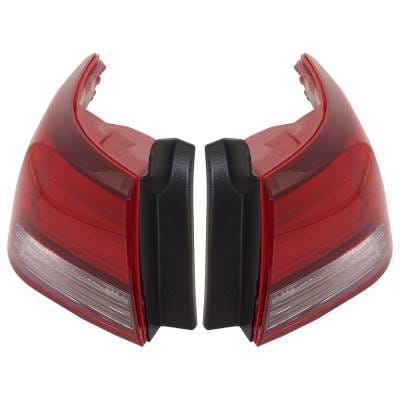 New Halogen Outer Pair Tail Lights Compatible With Kia Rio Ex 1.6 2018 2019 2020 2021 2022 2023 By thumbnail 4