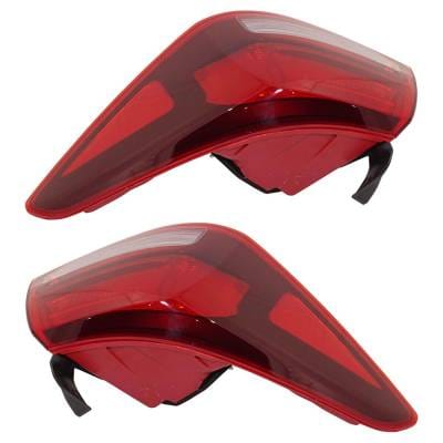 New Halogen Outer Pair Tail Lights Compatible With Kia Rio Ex 1.6 2018 2019 2020 2021 2022 2023 By thumbnail 8