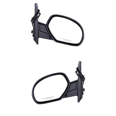 New Door Mirrors Pair Fits Gmc Sierra 1500 2007-13 Gm1320340 25776088 Gm1321340 thumbnail 4