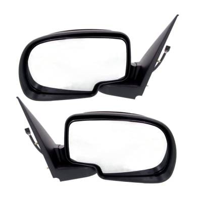 New Door Mirrors Pair Fits Chevrolet Silverado 3500 2001-2002 15179830 15179829 thumbnail 2