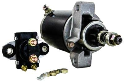 New Starter And Solenoid Compatible With 99-05 Mercury Marine 25E Eh El Elh Elpt B/F 4 Stroke thumbnail 3