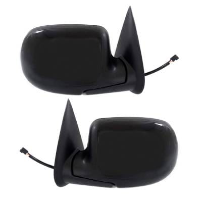 New Door Mirrors Pair Fits Gmc Sierra 2500 Hd 01-02 15179829 15179830 Gm1321226 thumbnail 4