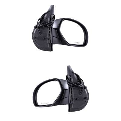 New Door Mirrors Pair Fits Chevrolet Silverado 1500 2009-2013 25776088 25776087 thumbnail 6