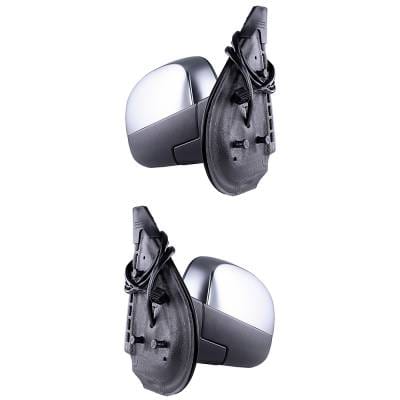 New Door Mirrors Pair Fits Chevrolet Silverado 1500 2009-2013 25776088 25776087 thumbnail 10