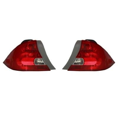 New Left And Right Tail Lights Compatible With Honda Civic Coupe 2001-2003 Ho2800134 33551-S5p-A01 thumbnail 3