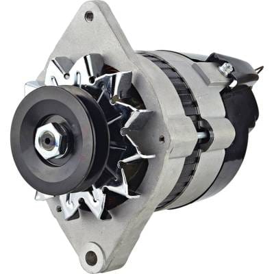 12 Volt Alternator Compatible With 1983-1999 Mf-698 Mf-698T Mf-240 Mf-243 Mf-253 Perkins 4-318 thumbnail 2