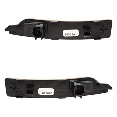 New Pair Of Daytime Running Lights Compatible With Lincoln Mkc Mkz Nautilus Corsair 2015-2023 By thumbnail 4
