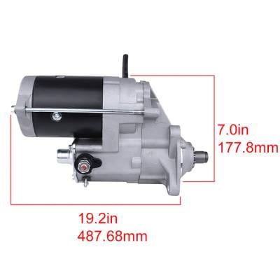 12V 4Kw High Torque Starter Compatible With Ford F-250 F-350 F-450 F-550 Super Duty 7.3L Powerstroke thumbnail 14